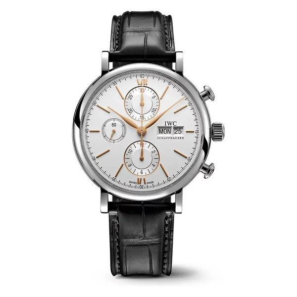 Portofino Chronograph with Rose Gold Hands Watch - 1